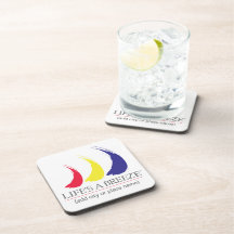 Das Leben ist ein Breeze®_Paint-The-Wind Splashy S Drink Untersetzer