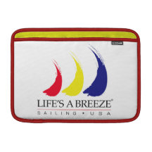 Das Leben ist ein Breeze®_Sailing USA Sleeves Fürs MacBook Air