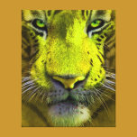 Das Leben mögen Wand-Leinwand-Kunst des Tiger-3D leinwanddrucke