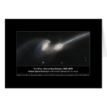 Das MausHubble Teleskop-Foto Grußkarten