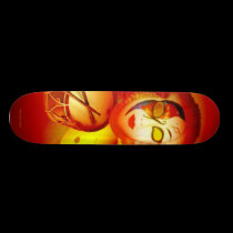 Das Mond-Schlagzeuger-Skateboard skateboards