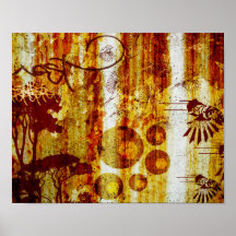 Das Nest des Vogels Plakat