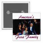 Das Obamas: Amerikas 1. Familien-Knopf Buttons