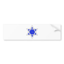 Davidsstern Auto Sticker