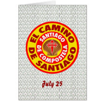 De Santiago EL Camino Karte