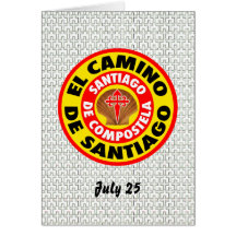 De Santiago EL Camino Karte
