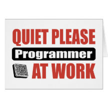 De tranquillité programmeur svp au travail cartes
