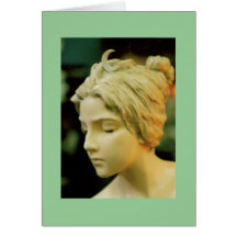 Déesse de lune cartes de vœux