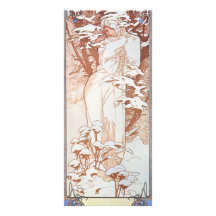 Déesse d'hiver double carte personnalisée
