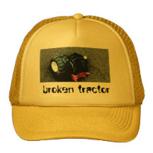 defekter Traktor Baseball Mütze