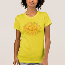 Dekorativer Sun Hemd