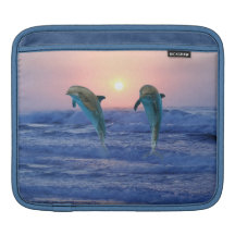 Delphine am Sonnenaufgang Sleeve Für iPads