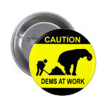 DEM au bouton de travail Badge Avec Épingle