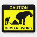 DEM au travail Mousepad Tapis De Souris