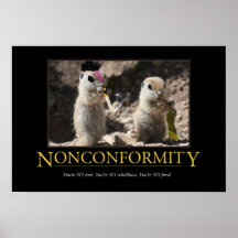 Demotivational Plakat: Nichtübereinstimmung