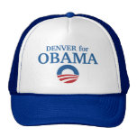 DENVER für Obama-Gewohnheit Ihre Stadt personalisi Cap