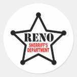 Département de RENO Sherriff Autocollants