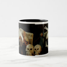 Der alte Necromancer zu Hause Kaffee Haferl