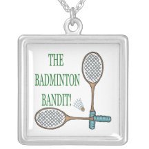 Der Badminton-Bandit 2 Selbst Gestaltete Halskette