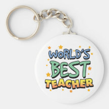 Der beste Lehrer Keychain der Welt Schlüsselbänder