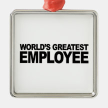 Der bestste Angestellte der Welt Weihnachtsbaum Ornament