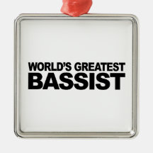 Der bestste Bassist der Welt Ornament