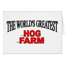 Der bestste das Schwein-Bauernhof der Welt Karte