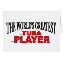 Der bestste der Tuba-Spieler der Welt Karten