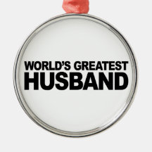 Der bestste Ehemann der Welt Weihnachtsbaum Ornament