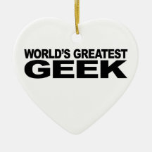 Der bestste Geek der Welt Weihnachtsornament