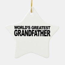 Der bestste Großvater der Welt Weihnachtsornament
