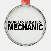 Der bestste Mechaniker der Welt Weihnachtsbaum Ornament