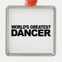 Der bestste Tänzer der Welt Weihnachtsornament