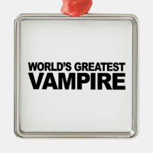 Der bestste Vampire der Welt Weinachtsornamente