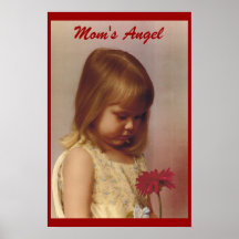 der Engel der Mammas Posterdruck
