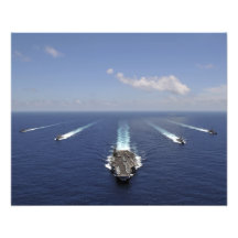 Der Flugzeugträger USS Abraham Lincoln 2 Foto Drucke