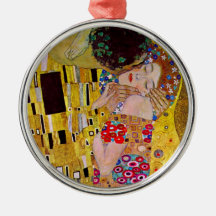 Der Kuss (Detail) durch Gustav Klimt Ornamente