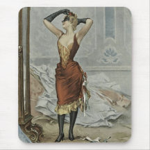Der Maskenball - Dame der Freizeit und des Vergnüg Mousepads