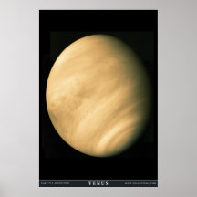 Der Planet Venus Posterdrucke