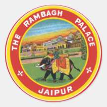 Der Rambagh Palast Jaipur Sticker