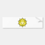 Der SolarPlexus Chakra Autoaufkleber