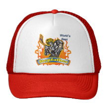 Der Vatertags-Geschenke Stiefvater-Hockey- Trucker Cap