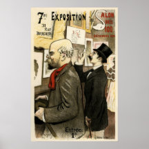 DES 100 de salon d'exposition Posters
