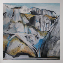 DES Alpes 5 de Paysage Posters