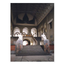 Description : Haupstiege, M ? nchen. Hall principa Cartes Postales