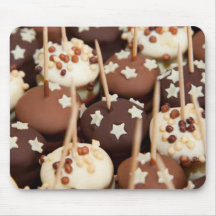 Dessert Tray with Chocolates and Sprinkles Mousepad
