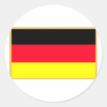 Deutsche Flaggenaufkleber