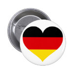 Deutschland-Liebe Anstecknadelbuttons