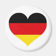 Deutschland-Liebe Kühlschrankmagnet