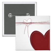 Deux coeurs badge